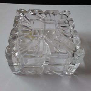 Vintage Oneida Lead Crystal Trinket Box